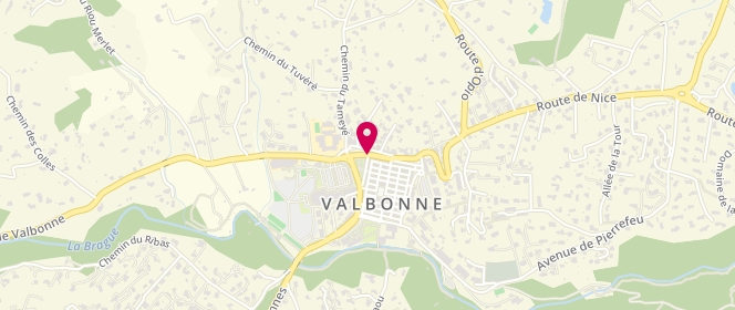 Plan de Accueil de loisirs périscolaire Daudet Maternelle, 173 Route de Grasse, 06560 Valbonne
