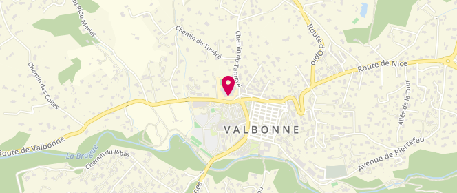 Plan de Accueil de loisirs périscolaire Campouns, 100 Route de Grasse, 06560 Valbonne
