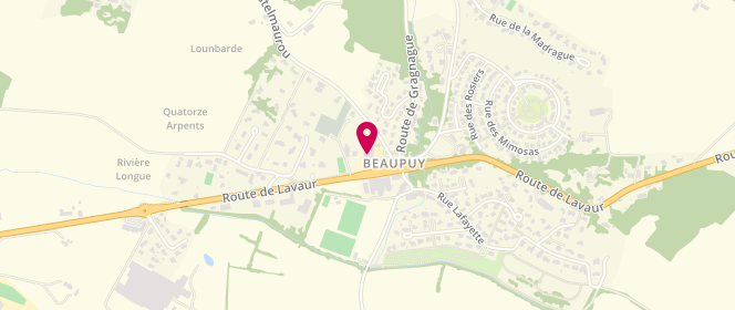 Plan de Accueil de loisirs / Alsh Lec Grand Sud Beaupuy, 3 Route de Castelmaurou, 31850 Beaupuy