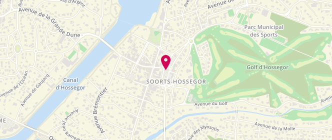 Plan de Accueil de loisirs Sans Hébergement De Soorts-Hossegor, 18 Avenue de Paris, 40150 Soorts-Hossegor
