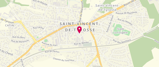 Plan de Pôle Éducation Enfance Jeunesse, 8 Rue Rue des Pyrénées, 40230 Saint-Vincent-de-Tyrosse