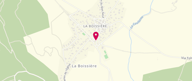 Plan de Extra Peri Muc Vacances la Boissiere, 2 Rue de la Tranchée, 34150 La Boissière