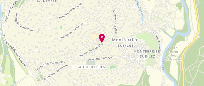 Plan de Accueil de loisirs Mixte L'olivier, 20 Chemin de la Qualite, 34980 Montferrier-sur-Lez