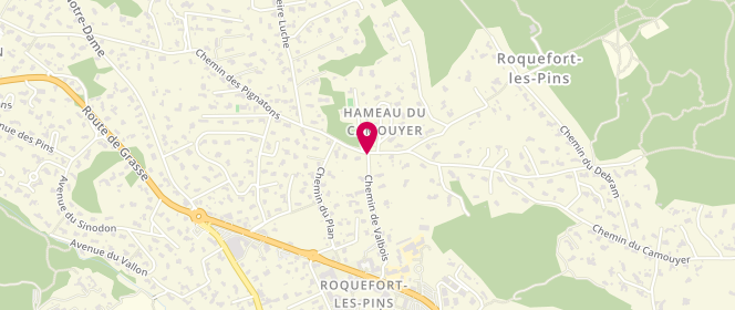 Plan de Accueil de loisirs extrascolaire Ecole Primaire, 401 Chemin Valbois, 06330 Roquefort-les-Pins