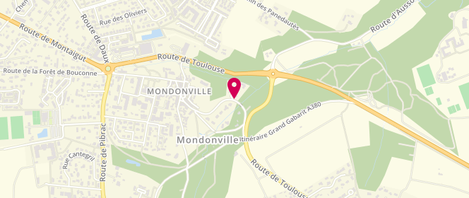 Plan de Accueil ados de Mondonville, 4 Avenue de Guyenne, 31700 Mondonville