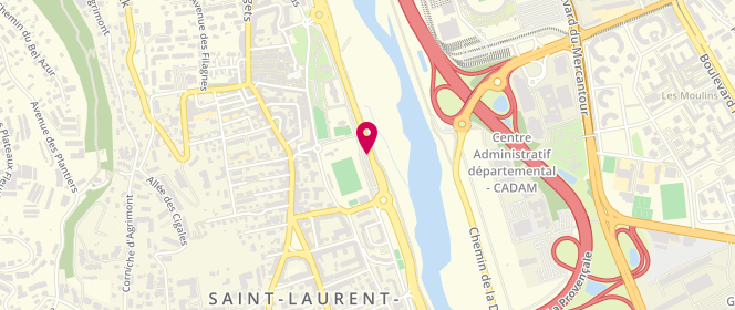 Plan de Accueil de loisirs -Groupe Scolaire Louis Ravet périscolaire, 222 Avenue du Levant, 06700 Saint-Laurent-du-Var