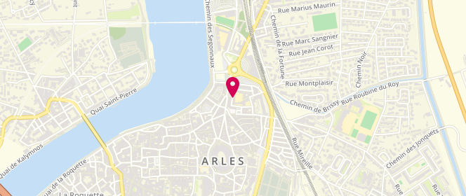 Plan de Psc Merc Commune Arles - Acm Geraud/Pichot, 1 Rue du Petit Puits, 13200 Arles
