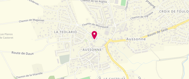Plan de Clap's, Place Jean Jaurès, 31840 Aussonne