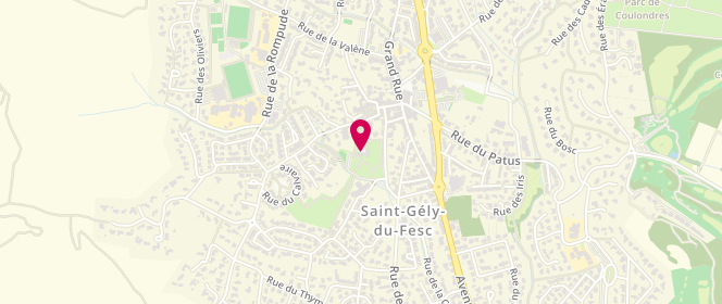 Plan de Accueil de loisirs périscolaire Mixte Valène à saint Gély du Fesc, Bp 2 Hôtel de Ville, 34980 Saint-Gély-du-Fesc