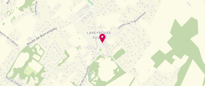 Plan de Centre de loisirs Lapeyrouse-Fossat, Scolaire Georges Brassens, 31180 Lapeyrouse-Fossat