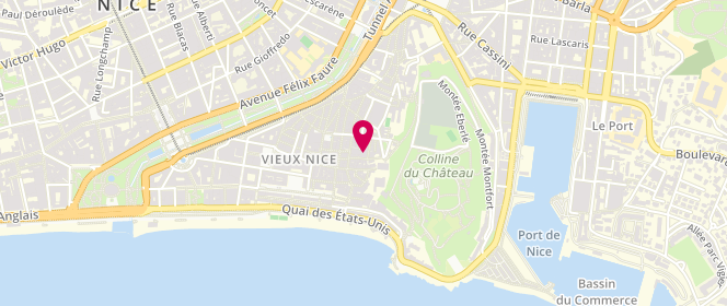Plan de Accueil de loisirs extrascolaire La Condamine Enfants, 17 Rue de la Condamine, 06300 Nice