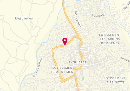 Plan de Psc Commune Eyguieres -'Trécasteaux', Faubourg de la Liberation, 13430 Eyguières