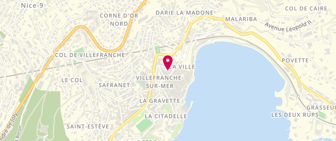 Plan de Al Sivom Villefranche Sur Mer, Rue de l'Esquiaou, 06230 Villefranche-sur-Mer