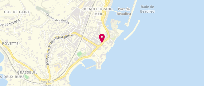Plan de Centre de loisirs de Beaulieu Sur Mer, Avenue Marechal Leclerc, 06310 Beaulieu-sur-Mer