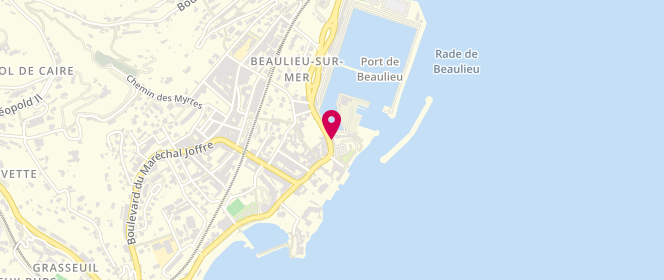 Plan de Point Jeunes Beaulieu Sur Mer, Rue du Comte de Provence, 06310 Beaulieu-sur-Mer
