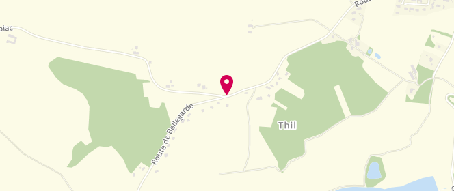 Plan de Accueil de loisirs périscolaire De Thil, Route de Bellegarde, 31530 Thil