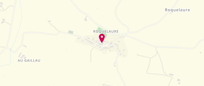Plan de Centre de loisirs de Roquelaure, Ecole Publique, 32810 Roquelaure