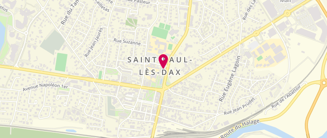 Plan de Accueil périscolaire de Saint Paul les Dax, 111 Avenue Maréchal Foch, 40990 Saint-Paul-lès-Dax