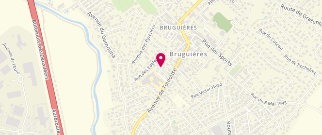 Plan de Accueil de loisirs extrascolaire De Bruguières, 32 Rue des Fleurs, 31150 Bruguières