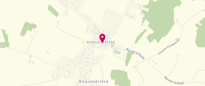 Plan de Accueil de loisirs périscolaire De Roquesérière - Montpitol, Rue de l'Eglise, 31380 Roquesérière