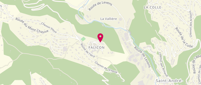 Plan de Accueil de loisirs extrascolaire périscolaire Mercredi, 58 Route de l'Iera, 06950 Falicon