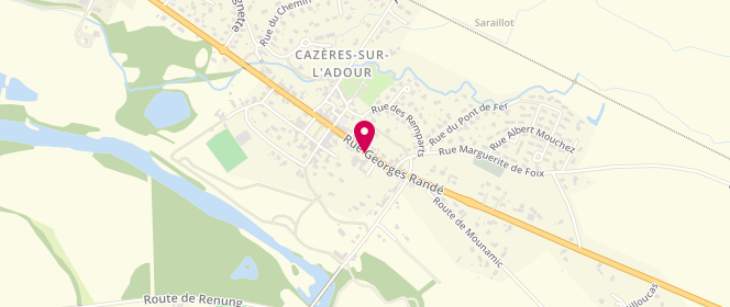 Plan de Accueil périscolaire Sivu De Cazères- Le Vignau - Lussagnet, 134 Rue Georges Randé, 40270 Cazères-sur-l'Adour