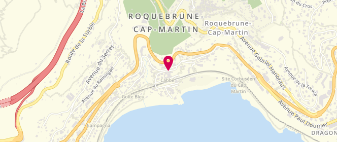 Plan de Accueil de loisirs périscolaire Ecole De Cabbé, 3 Avenue de la Gare, 06190 Roquebrune-Cap-Martin