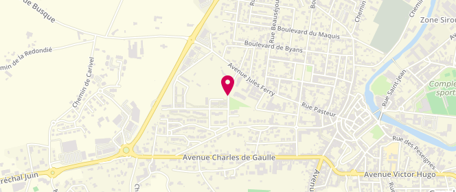 Plan de Accueil de loisirs En Gach - Communauté D'agglomération Gaillac - Graulhet, Avenue Pierre Max Dubois, 81300 Graulhet