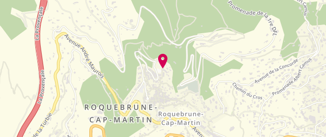Plan de Accueil de loisirs périscolaire Ecole Du Rataou, 590 Avenue des Genêts, 06190 Roquebrune-Cap-Martin