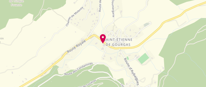 Plan de ALP Mixte, Route de Saint Etienne, 34700 Saint-Étienne-de-Gourgas