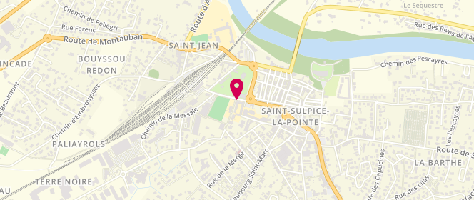 Plan de Accueil de loisirs - Alae Marcel Pagnol, 300 Chemin de la Planquette, 81370 Saint-Sulpice-la-Pointe