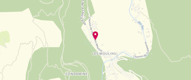 Plan de Accueil de loisirs périscolaire Ecole Des Moulins, Chemin de l'Ecole des Moulins, 06690 Tourrette-Levens