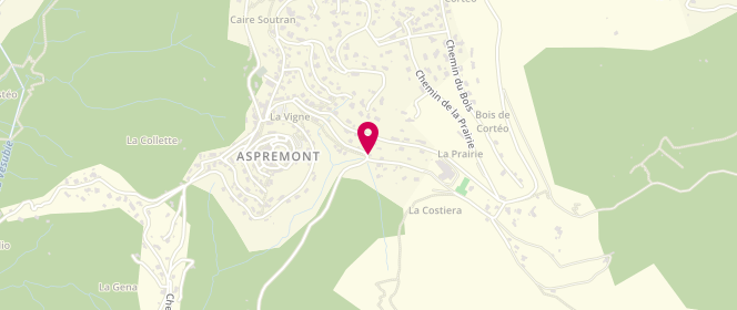 Plan de Maison des jeunes, 5 Chemin du Campoun, 06790 Aspremont