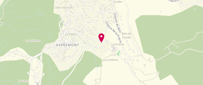 Plan de Accueil de loisirs extrascolaire périscolaire Mercredi, 516 Route de Tourrette-Levens, 06790 Aspremont