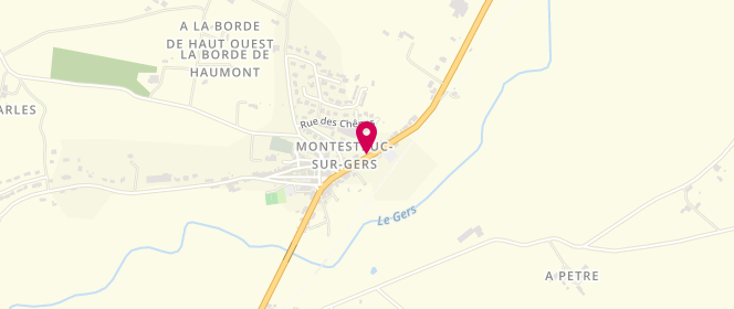 Plan de Centre de loisirs périscolaire de Montestruc Sur Gers, 188 Route d'Agen, 32390 Montestruc-sur-Gers