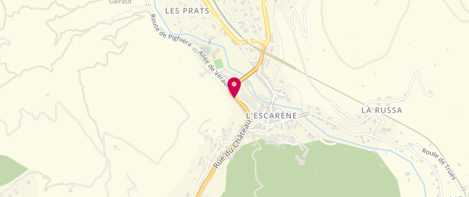 Plan de Accueil de loisirs extrascolaire Saint Exupéry, 10 Rue du Château, 06440 L'Escarène