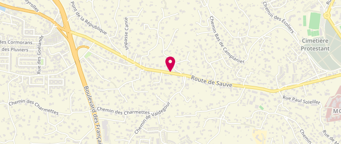 Plan de Accueil de loisirs de Castanet, 98 Route de Sauve, 30000 Nîmes