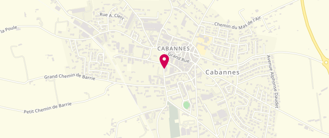 Plan de Aj Commune De Cabannes - Espace Ados, 1 Boulevard Saint Michel, 13440 Cabannes