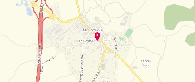 Plan de Accueil de loisirs Peri le Caylar, Rue des Ecoles, 34520 Le Caylar