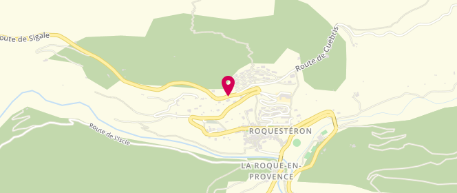 Plan de Accueil de loisirs périscolaire De Roquestéron, Route de Sigale, 06910 Roquesteron