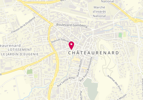 Plan de Esc Mjc Chateaurenard - Esc 6/15 Ans Mjc Chateaurenard, 18 Avenue Salengro, 13160 Châteaurenard