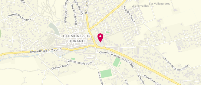 Plan de Accueil de loisirs Centre De Loisirs Municipal, Place du Marché, 84510 Caumont-sur-Durance