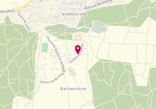 Plan de Psc Commune Barbentane - Psc Enfts, Chemin de la Côte, 13570 Barbentane