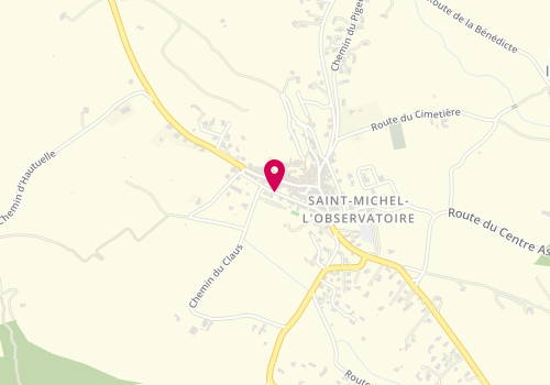 Plan de Accueil de loisirs de Saint Michel l'Observatoire, Rue des Remparts, 04870 Saint-Michel-l'Observatoire