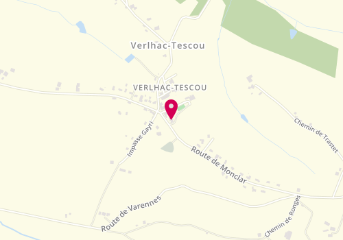 Plan de Verlhac Oxygène, Le Bourg, 82230 Verlhac-Tescou