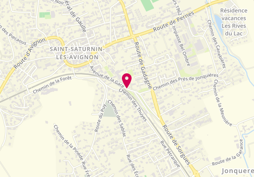 Plan de Accueil de loisirs Lippi, 382 Avenue de la Gare, 84450 Saint-Saturnin-lès-Avignon