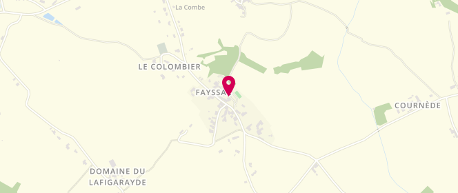 Plan de Accueil de loisirs - Alae De Fayssac, Le Bourg, 81150 Fayssac