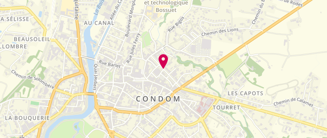 Plan de Accueil Jeunes Tenareze, Boulevard de la Libération, 32100 Condom
