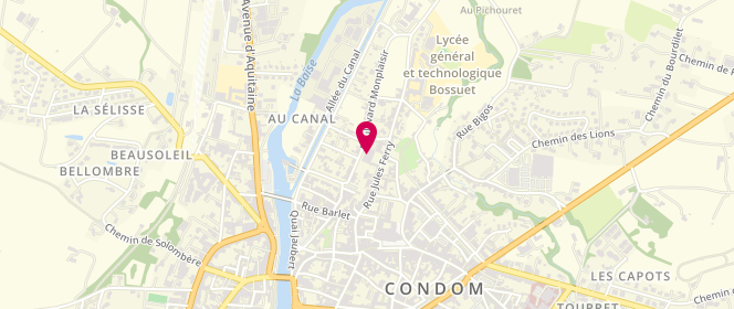 Plan de Ecole Jules Ferry, 21 Rue Jules Ferry, 32100 Condom