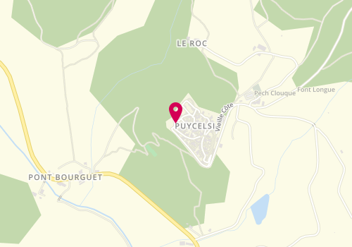 Plan de Accueil de loisirs De Puycelsi - Communauté D'agglomération Gaillac - Graulhet, Lieu-Dit le Bourg, 81140 Puycelsi